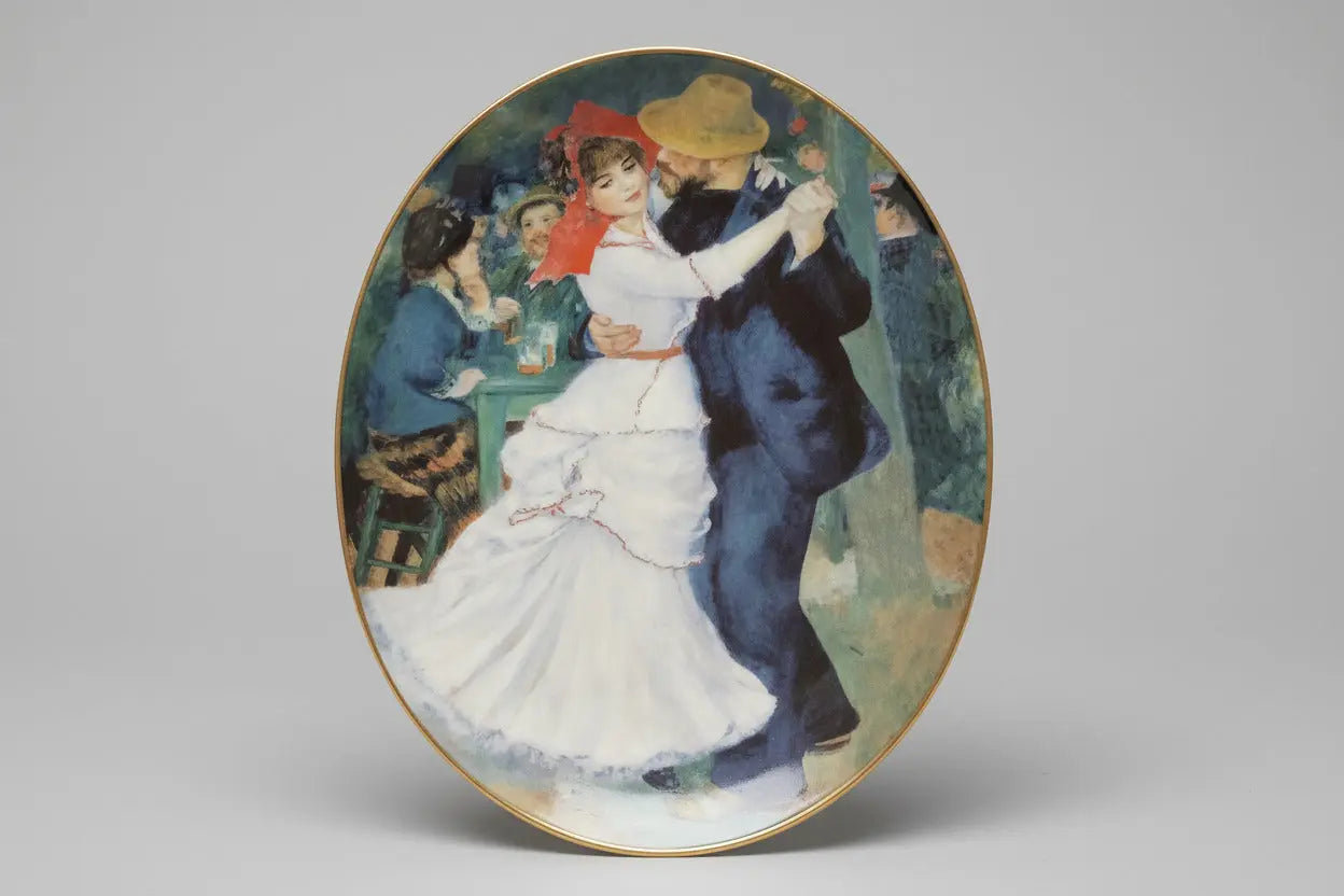 Royal Worcester 250th Anniversary Commemorative Plate – Renoir's Dance of Bougival, 2001 Royal Worcester