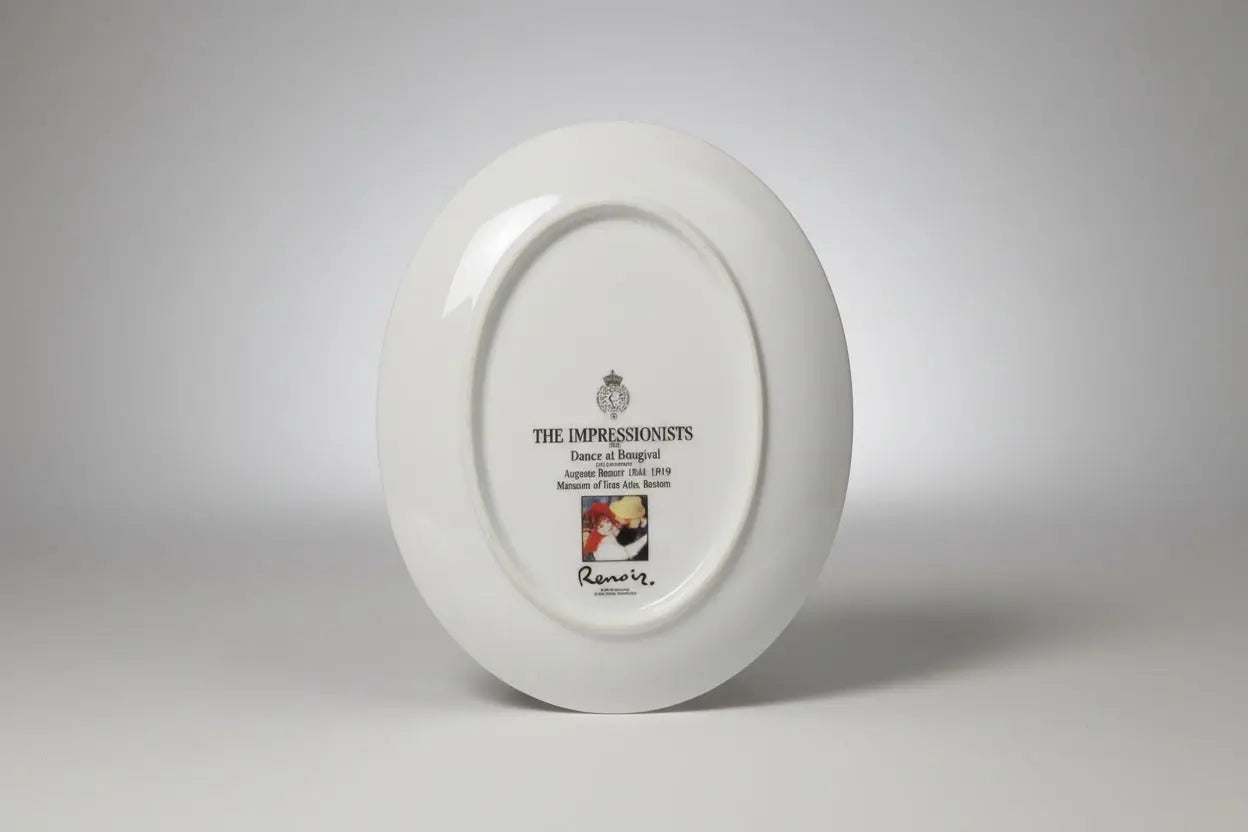 Royal Worcester 250th Anniversary Commemorative Plate – Renoir's Dance of Bougival, 2001 Royal Worcester