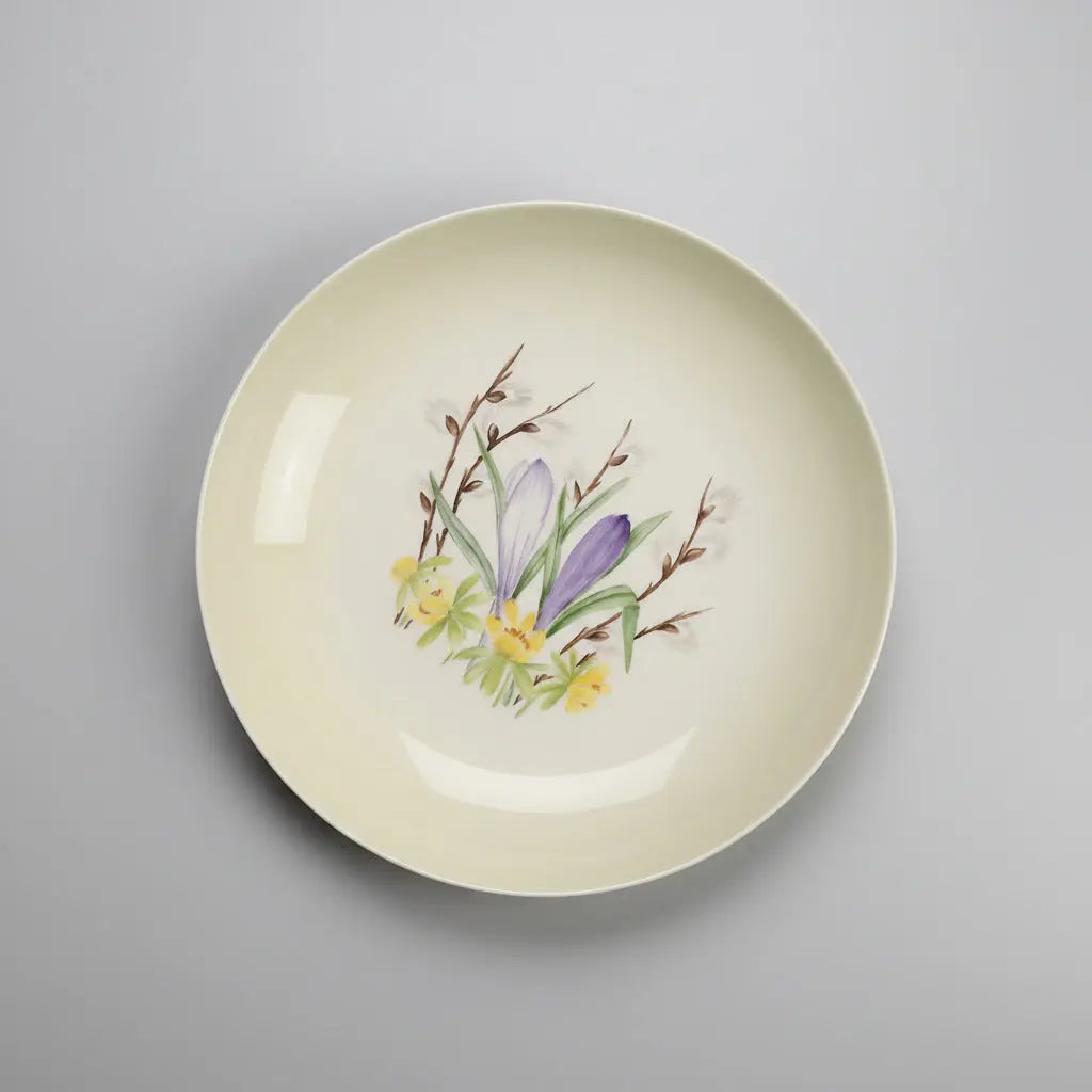 Schönwald 1957 Hand-Painted Porcelain Bowl| German Mid-Century Collectible Schönwald