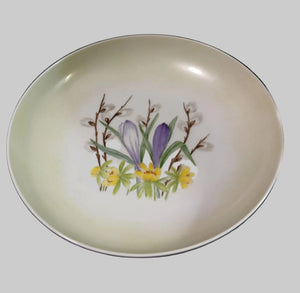 Schönwald 1957 Hand-Painted Porcelain Bowl| German Mid-Century Collectible