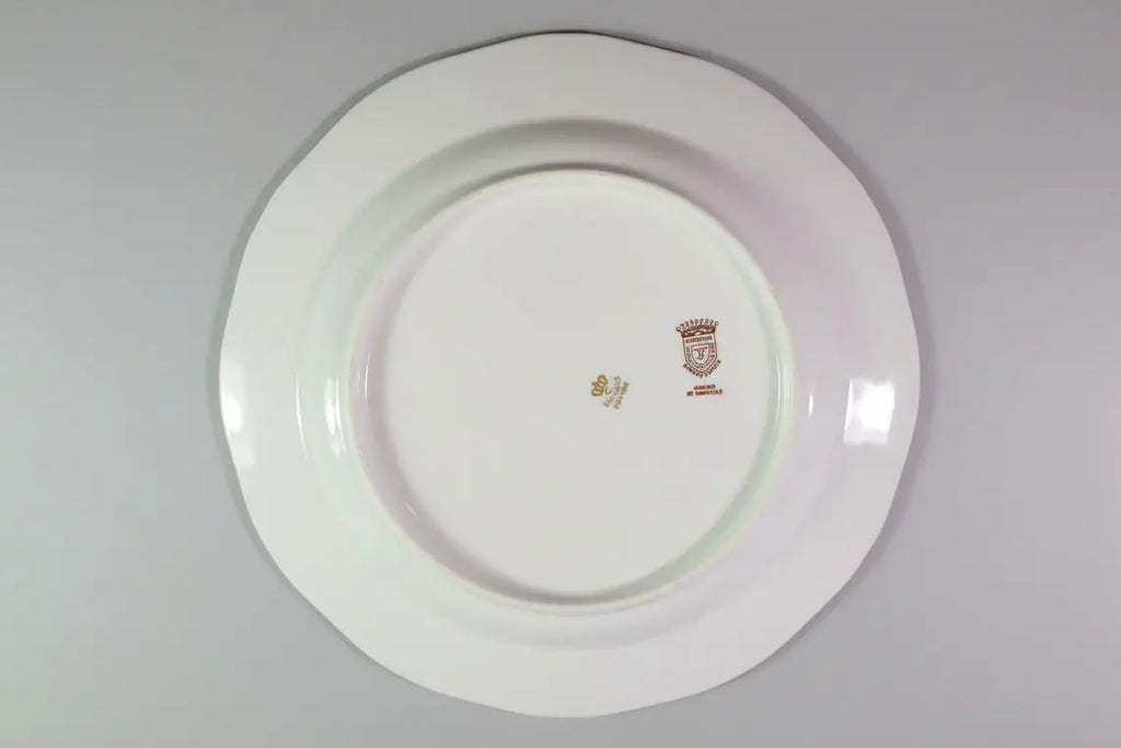 Antique Limoges Porcelain Plate — W.G. & Co. | Murillo's "Children Eating Grapes" | 10", c.1900–1932 W.G. & Co. Limoges