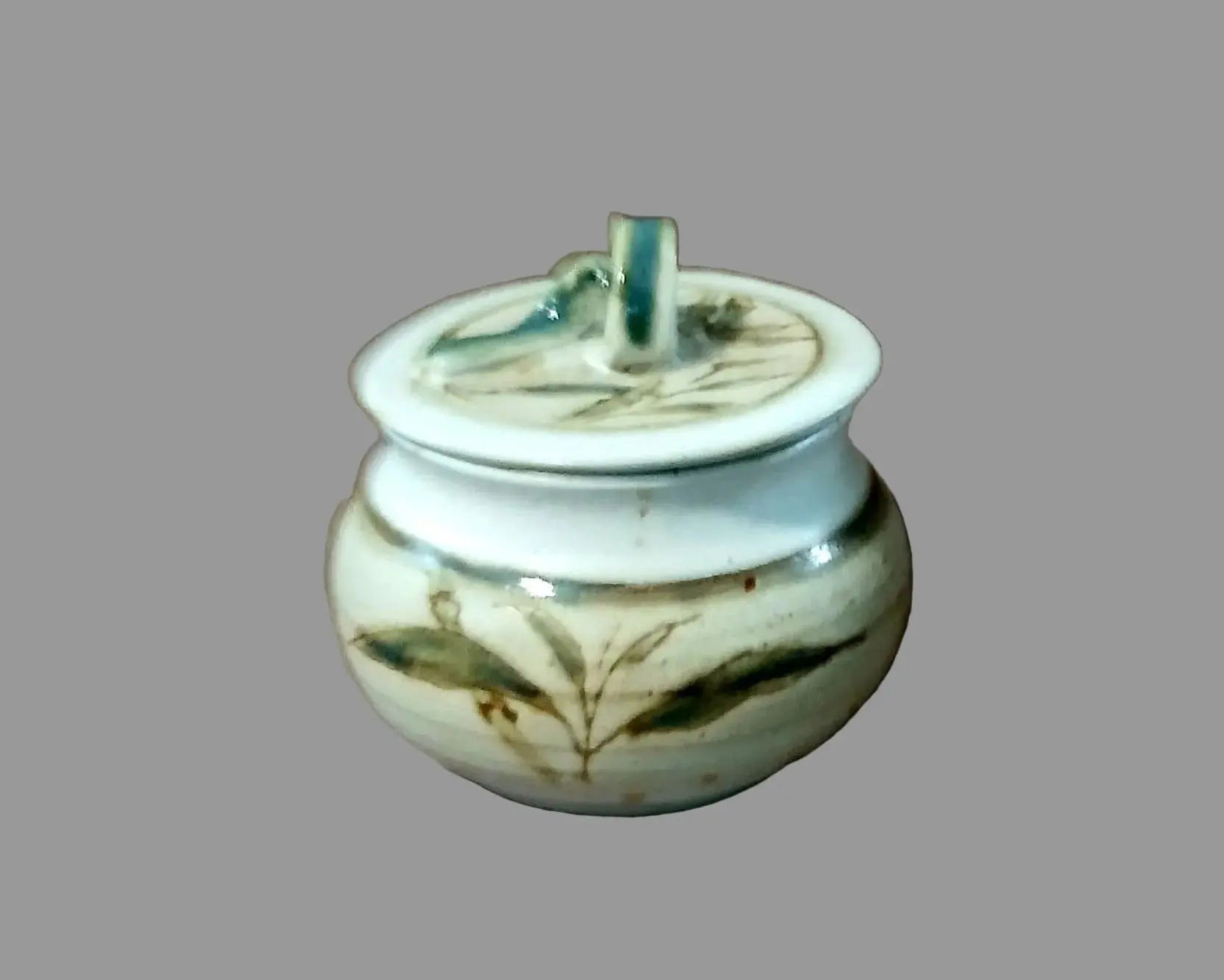 Vintage Studio Pottery Canister Jar – Phyllis Noel, Penticton BC, 1983 Phyllis Noel
