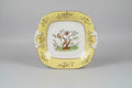 Grosvenor China Square Sandwich Plate – Chelsea Birds Pattern #56 (1920s–1930s) Grosvenor China / Jackson & Gosling Ltd