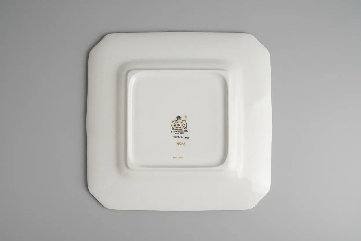 Myott Staffordshire Chelsea Bird Luncheon Plate – 1930s–40s English Vintage Myott Staffordshire