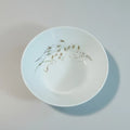 Johnson Bros. Snow White Ironstone Serving Bowl – Floral Wheat / Autumn Song, 1960s England Johnson Brothers