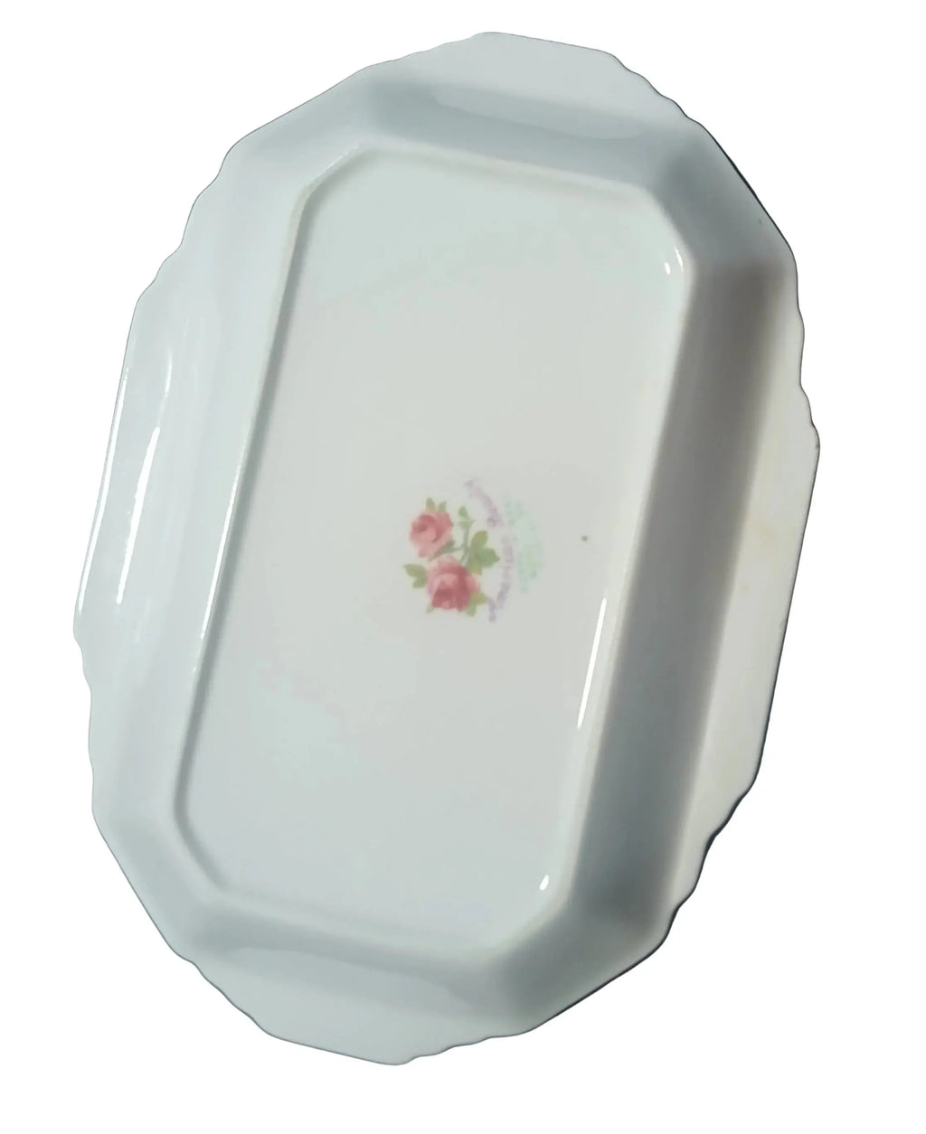 Royal Albert American Beauty Creamer Plate – Vintage English Bone China, 1954–1981 Royal Albert