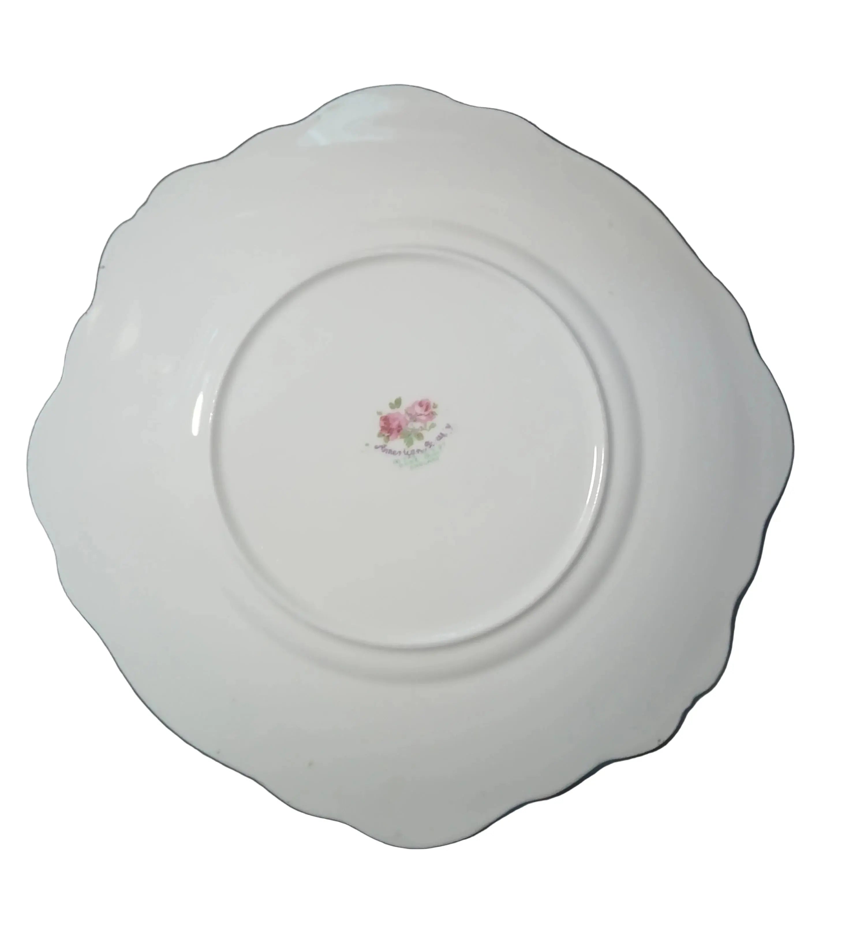 Royal Albert American Beauty Cake Plate – 10" Vintage English Bone China, 1954–1981 Royal Albert