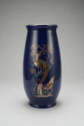 Vintage Satsuma-Style Japanese Vase — Golden Rooster & Magnolia, National Silver Co., Nagoya 1950s–60s National Silver Company
