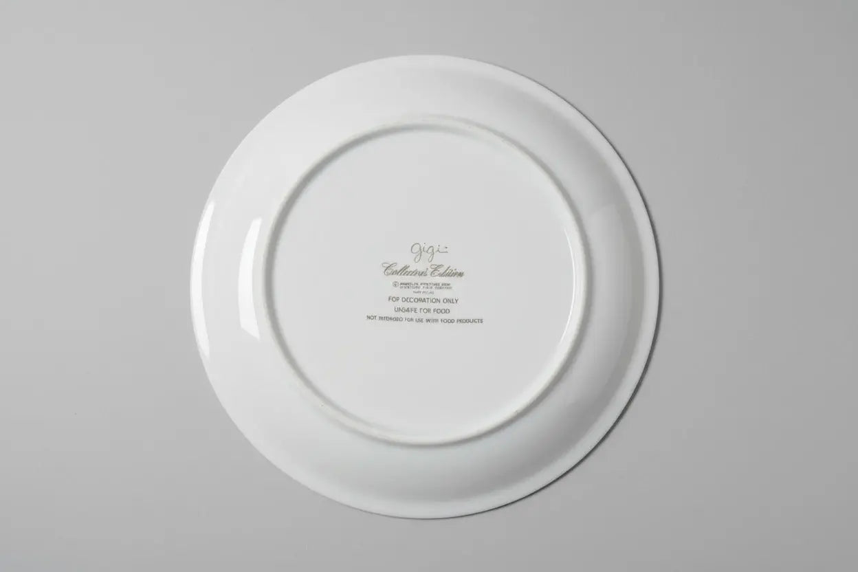 Vintage Gigi Collectors Edition Plate – American Greetings 1972 American Greetings Corporation