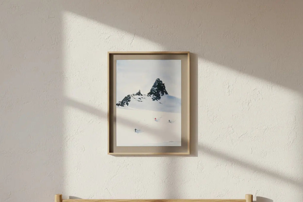 Duncan Bruce Original Watercolor | Black Tusk, British Columbia | Scottish-Canadian Landscape Duncan Bruce