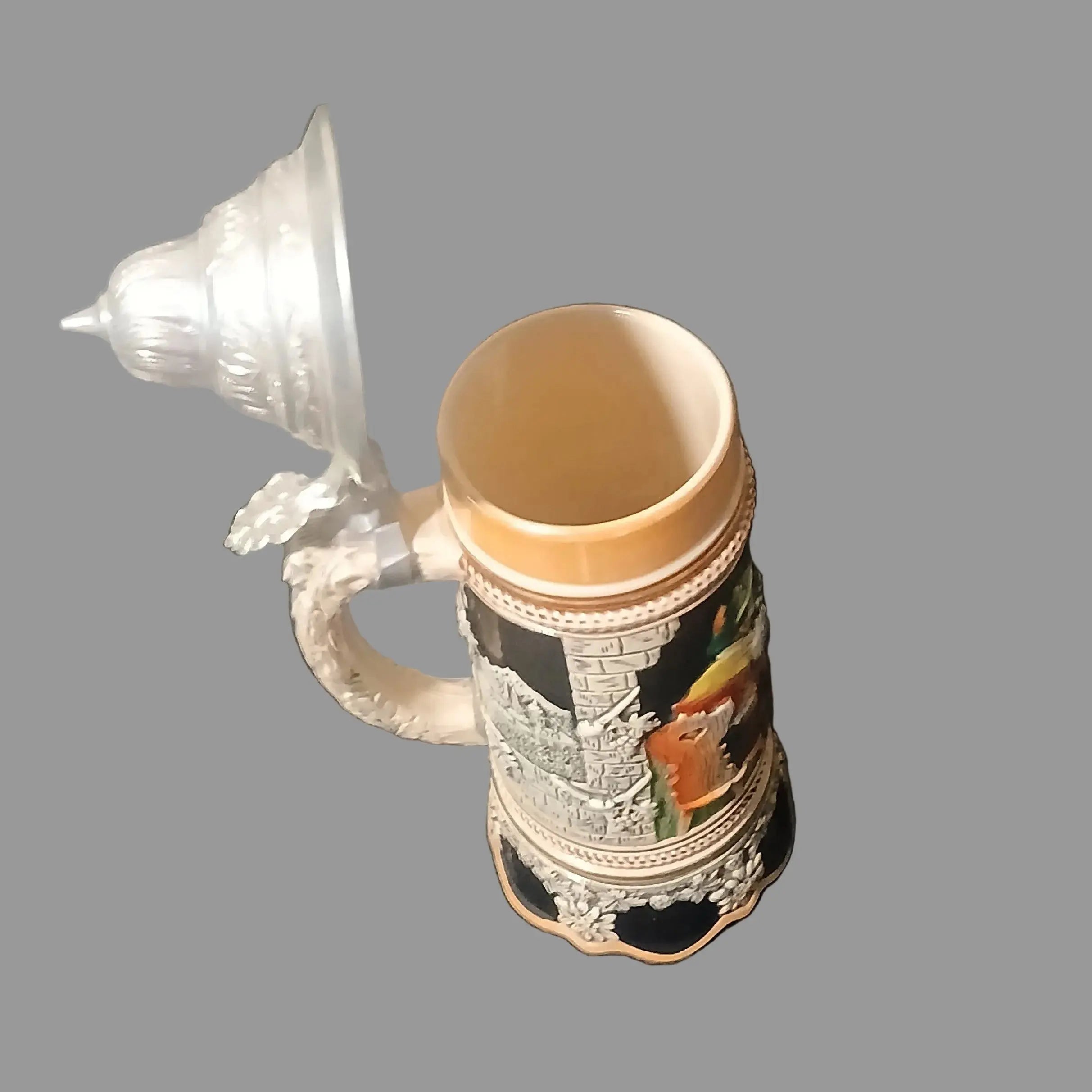 Vintage German Beer Stein – Corzelius & Klauer, Westerwald (1950s–1970s) Vintage Craze