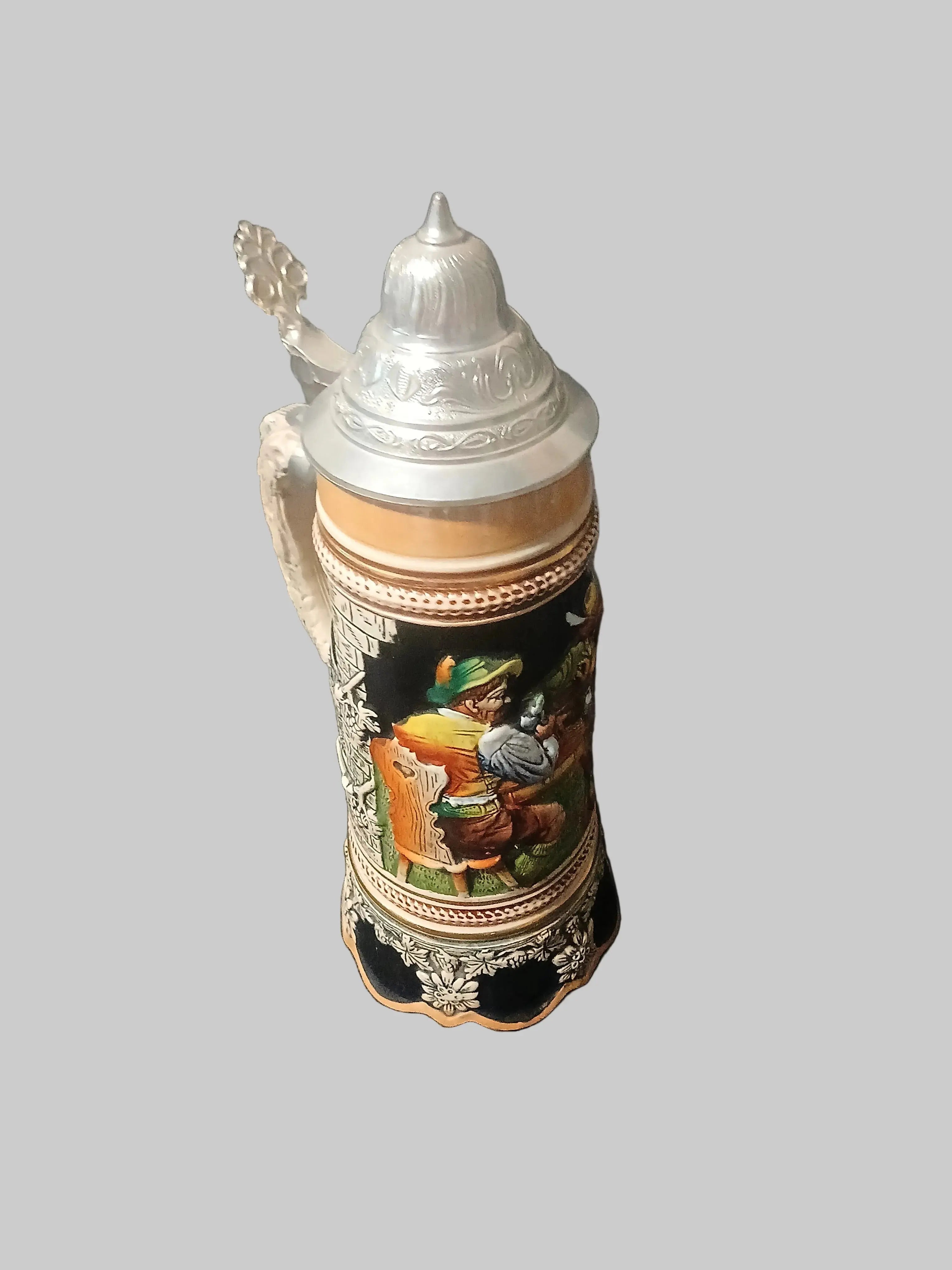 Vintage German Beer Stein – Corzelius & Klauer, Westerwald (1950s–1970s) Vintage Craze