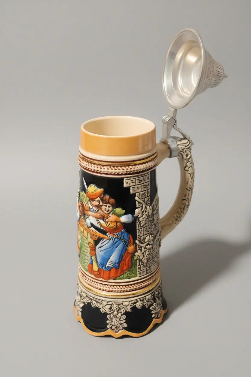 Vintage German Beer Stein – Corzelius & Klauer, Westerwald (1950s–1970s) Vintage Craze