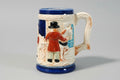 Vintage Japanese Beer Stein – Horse & Carriage Country Scene, German-Style (1950s–1960s) Vintage Craze
