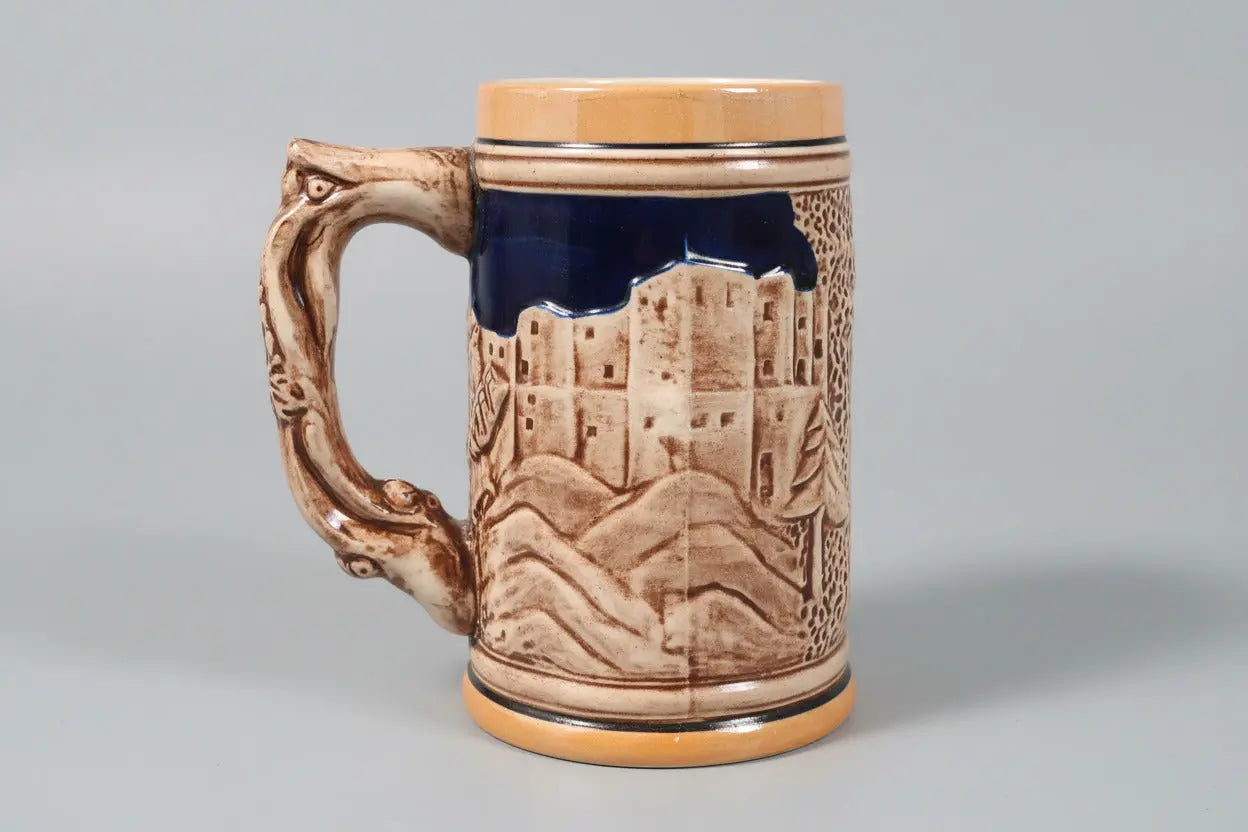 Vintage Montana "Big Sky Country" Beer Stein – Helena Capitol & State Landmarks (1950s–1960s) Vintage Craze