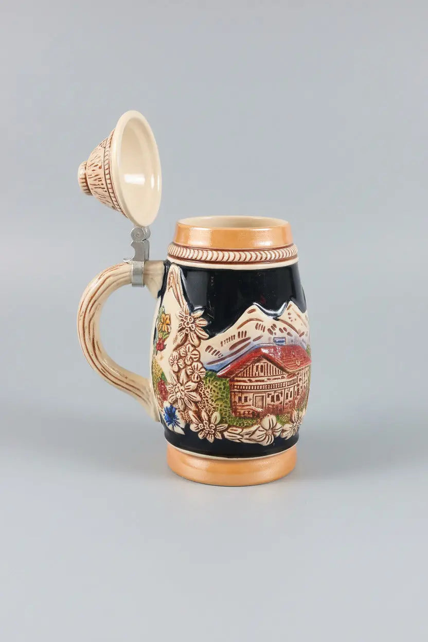 Vintage King-Werk Beer Stein – Kärnten (Carinthia) Austria Souvenir, Model 715 (1960s–1970s) Vintage Craze