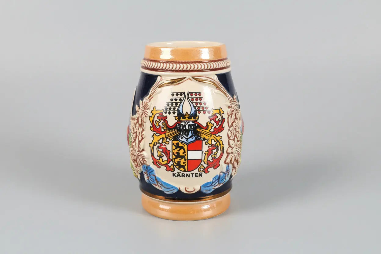 Vintage King-Werk Beer Stein – Kärnten (Carinthia) Austria Souvenir, Model 715 (1960s–1970s) Vintage Craze