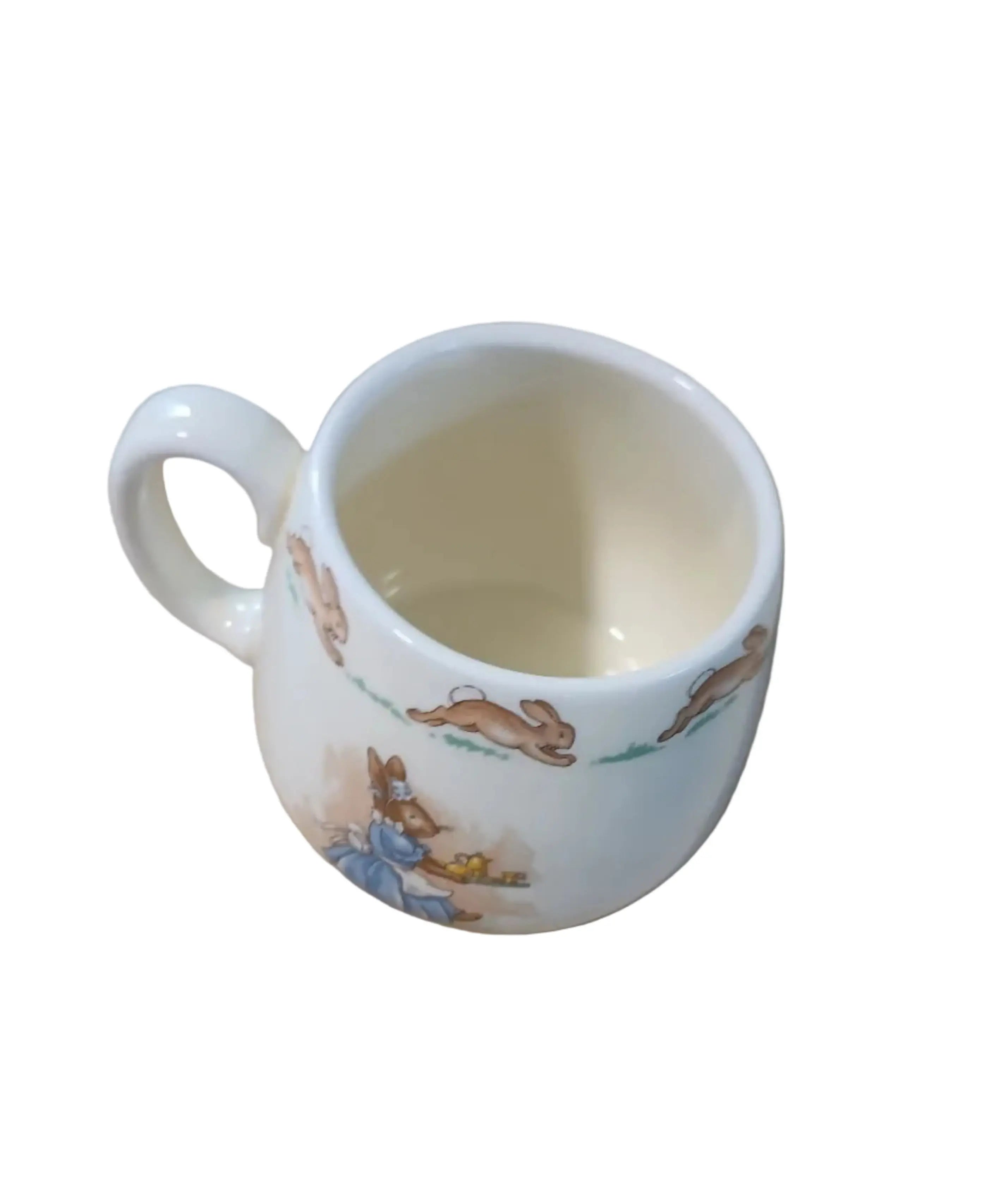 Royal Doulton Bunnykins Afternoon Tea Children’s Mug — Vintage 1950s–1970s Royal Doulton