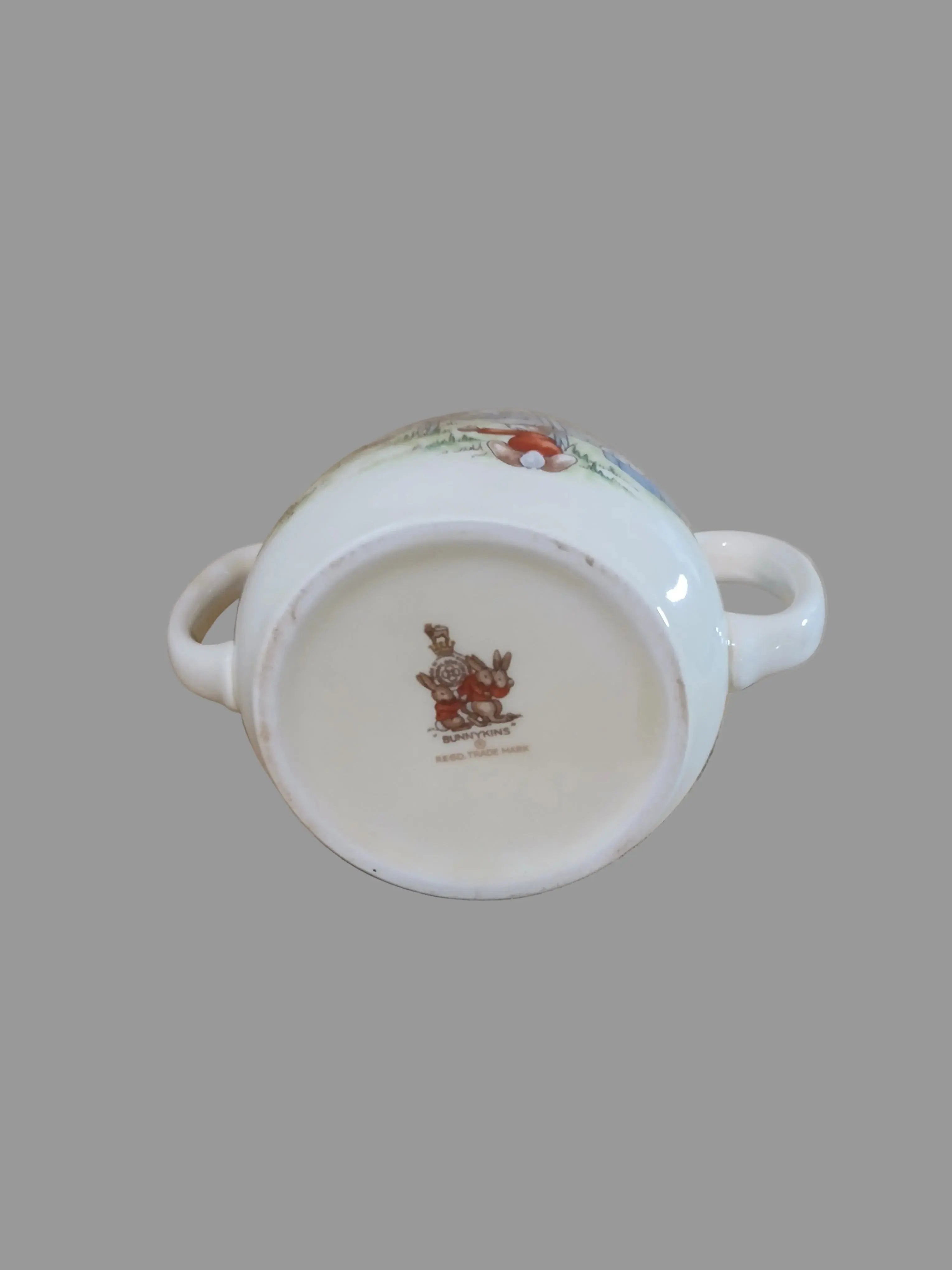 Royal Doulton Bunnykins Skipping Rope Children’s Mug — Vintage 1960s–1970s Royal Doulton