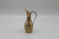 Vintage Hand-Etched Brass Pitcher — Floral & Leaf Pattern, 6", India, 1950s–60s Vintage Craze