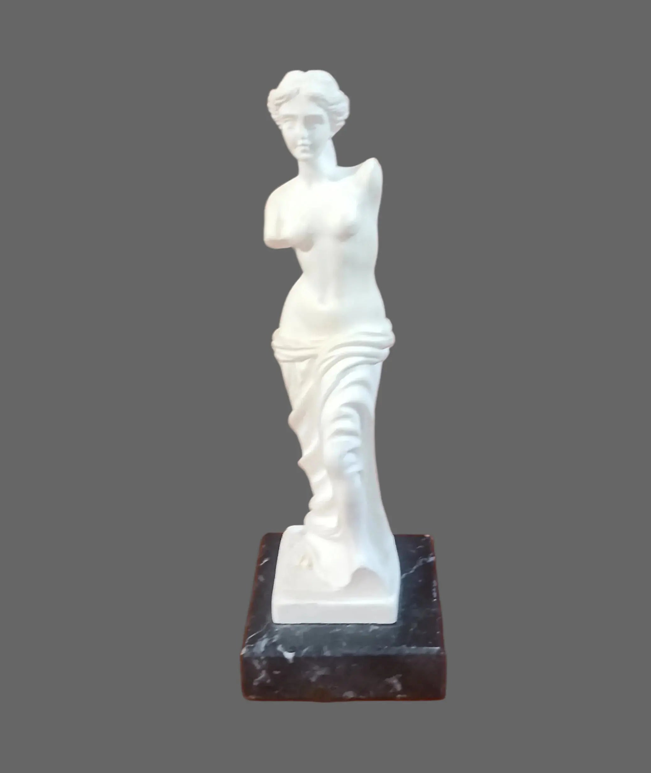 Vintage Santini Venus de Milo Sculpture | Alabaster Composite | Italy, 1950s Vintage Craze