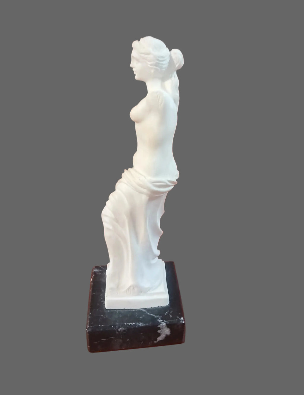Vintage Santini Venus de Milo Sculpture | Alabaster Composite | Italy, 1950s Vintage Craze