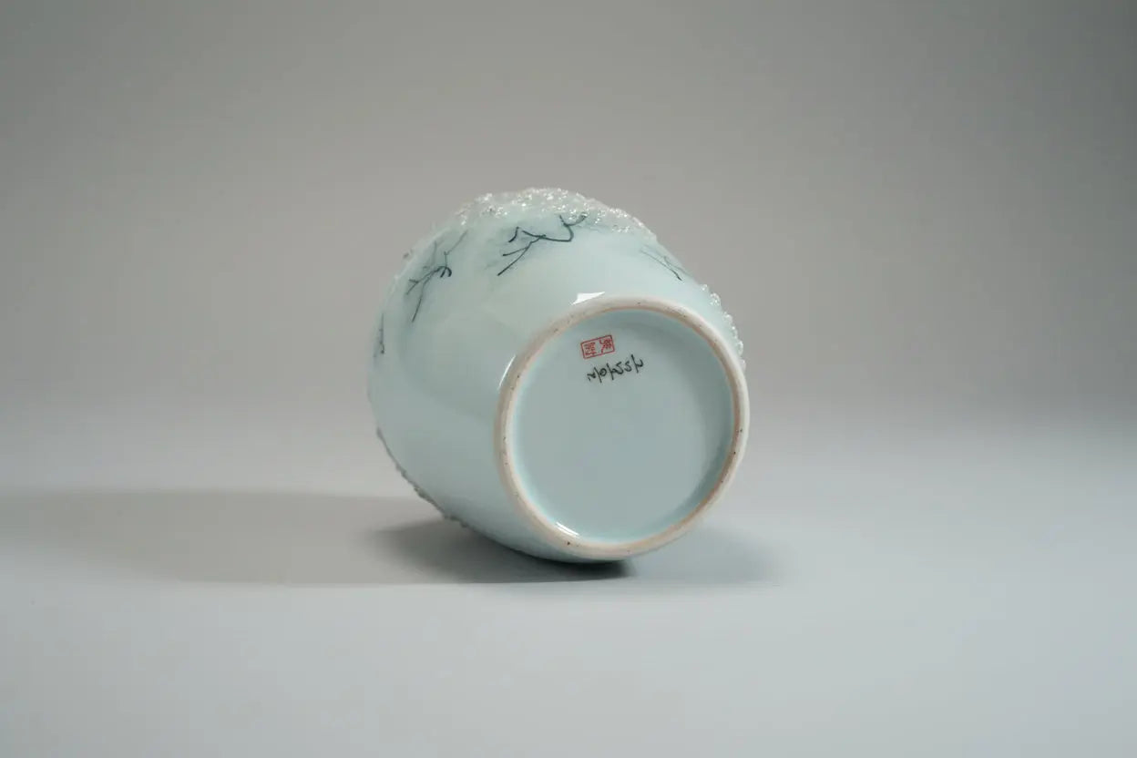 Antique Meiji Kutani Moriage Porcelain Vase | Dai Nippon, c. 1890–1925 Vintage Craze